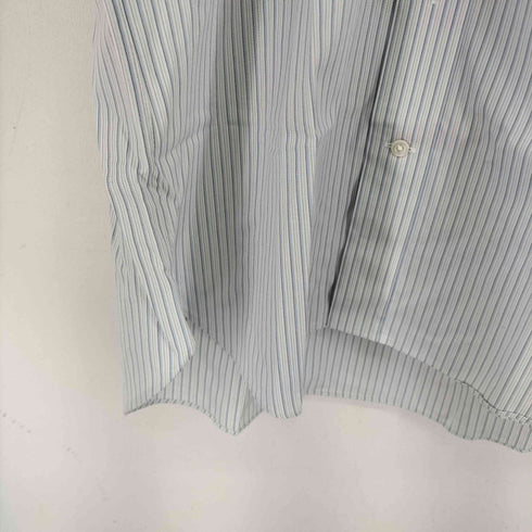 ジェイプレス J.PRESS S/S ストライプボタンダウンシャツ メンズ LL