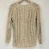 バナナリパブリック BANANA REPUBLIC 00s コットン ケーブルニット レディース import:S