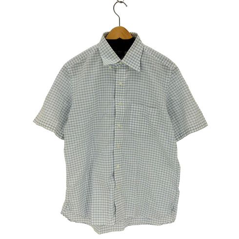 ジェイプレス J.PRESS S/S チェックボタンダウンシャツ メンズ LL