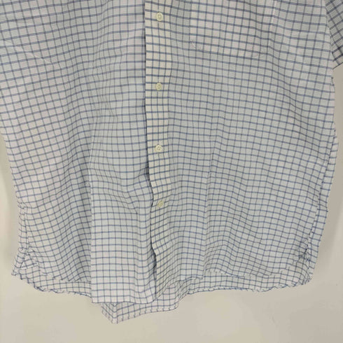 ジェイプレス J.PRESS S/S チェックボタンダウンシャツ メンズ LL