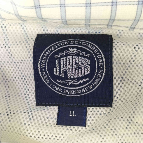 ジェイプレス J.PRESS S/S チェックボタンダウンシャツ メンズ LL
