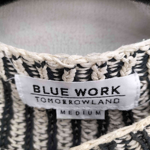 トゥモローランドブルーワーク TOMORROWLAND Blue Work シルク100 透かし編みベスト レディース JPN:M