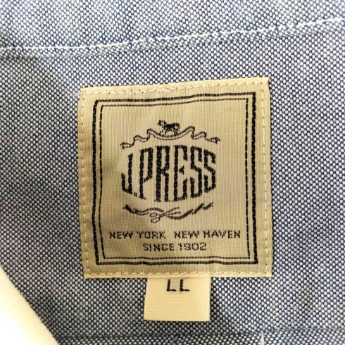 ジェイプレス J.PRESS S/Sシャツ メンズ LL