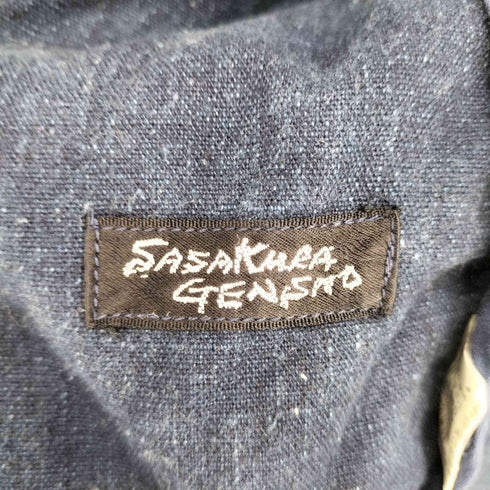 SASAKURA GENSHO 藍染チェック S/S ブラウス レディース
