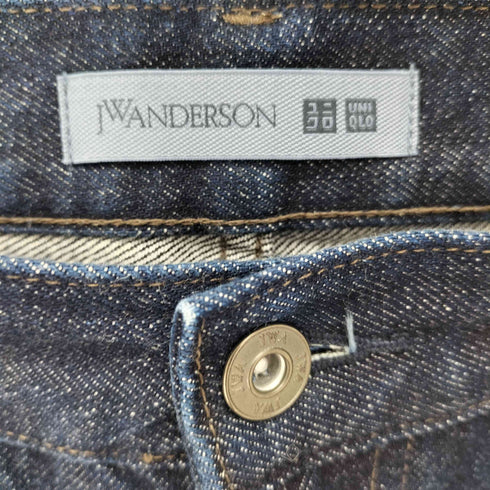 ユニクロジェイダブリューアンダーソン UNIQLO JW ANDERSON ストレートジーンズ レディース 28