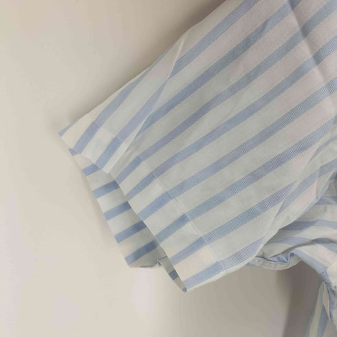ジェイプレス J.PRESS S/S ストライプボタンダウンシャツ メンズ LL