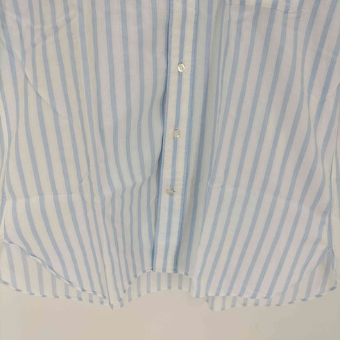 ジェイプレス J.PRESS S/S ストライプボタンダウンシャツ メンズ LL