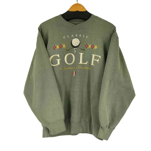 DANAGGERS フロントプリント クルーネックスウェット メンズ import:M