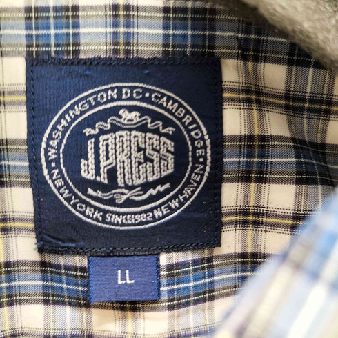 ジェイプレス J.PRESS ボタンダウンシャツ メンズ LL
