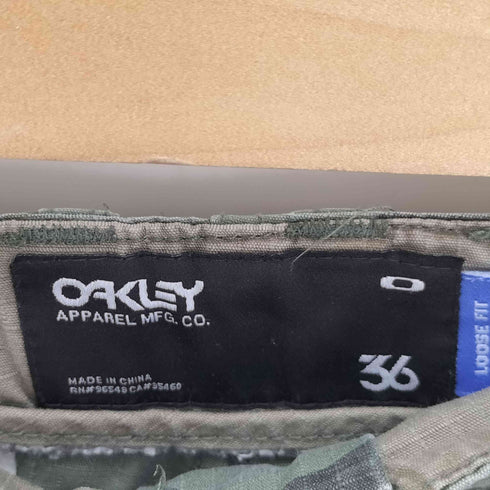 オークリー OAKLEY LOOSE FIT 迷彩 カーゴ ショーツ ハーフパンツ メンズ 36