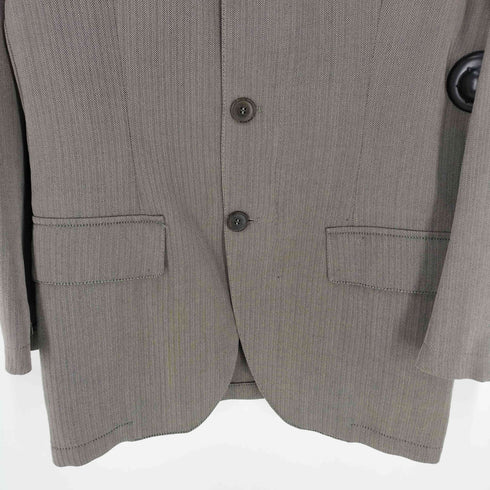 アルマーニコレツィオーニ ARMANI COLLEZIONI ルーマニア製 ウール ヘリンボーン 4Bジャケット&パンツ セットアップ メンズ 38/46