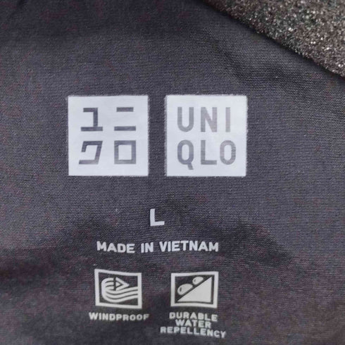ユニクロ UNIQLO ウィンドプルーフフーデッドコート メンズ JPN:L