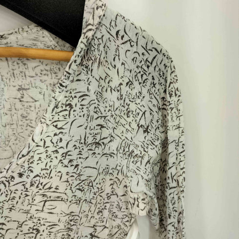 ジマーマン ZIMMERMANN 総柄 ルーズネック 長袖ワンピース レディース 1