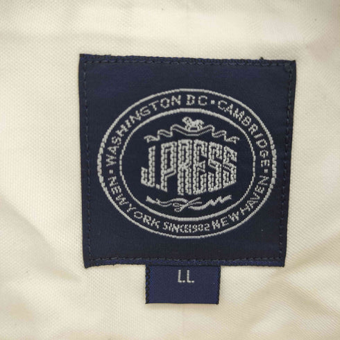 ジェイプレス J.PRESS S/S ボタンダウンシャツ メンズ LL