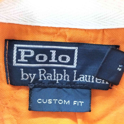 ポロラルフローレン POLO RALPH LAUREN エンブレム 長袖ポロ ラガーシャツ メンズ import:S
