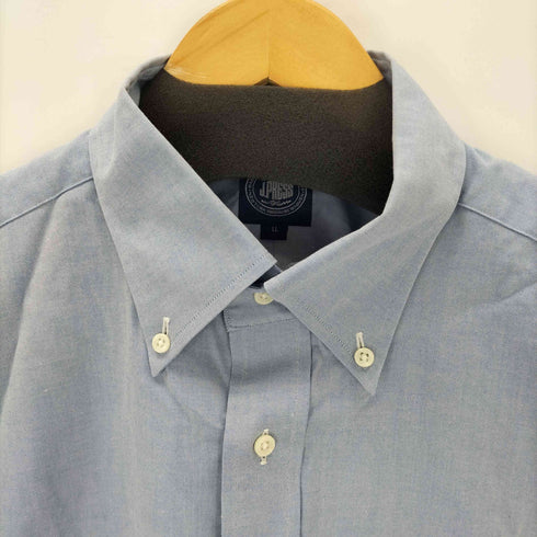 ジェイプレス J.PRESS S/S ボタンダウンシャツ メンズ LL