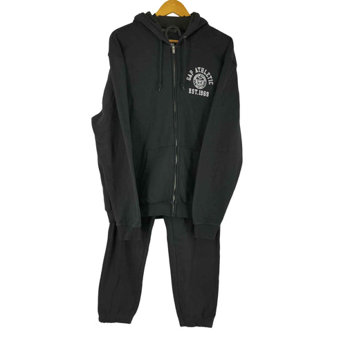 ギャップ Gap ATHLETIC フルジップパーカー スウェットパンツ セットアップ レディース L