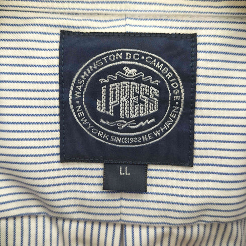 ジェイプレス J.PRESS S/S ボタンダウンシャツ メンズ LL