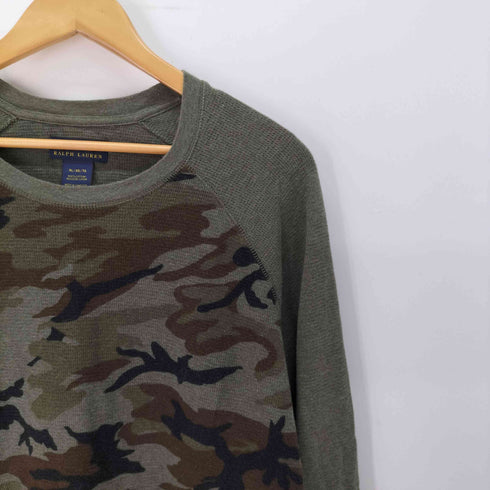 ポロラルフローレン POLO RALPH LAUREN 迷彩 サーマル メンズ import:XL