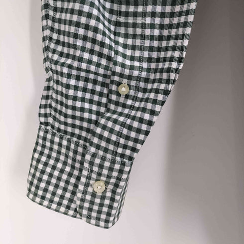 ジェイプレス J.PRESS ギンガムチェック ボタンダウンシャツ メンズ LL