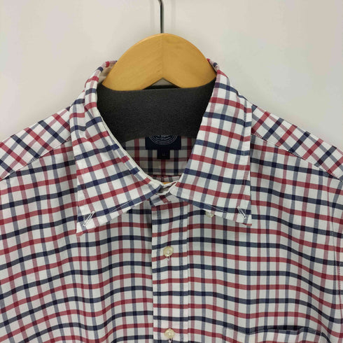 ジェイプレス J.PRESS チェックボタンダウンシャツ メンズ LL