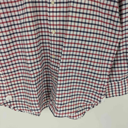 ジェイプレス J.PRESS チェックボタンダウンシャツ メンズ LL