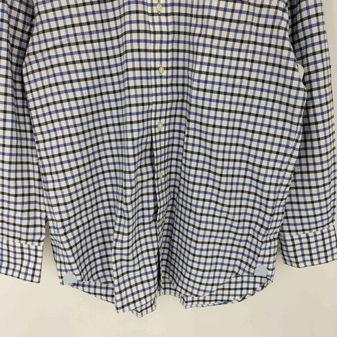 ジェイプレス J.PRESS チェックボタンダウンシャツ メンズ LL