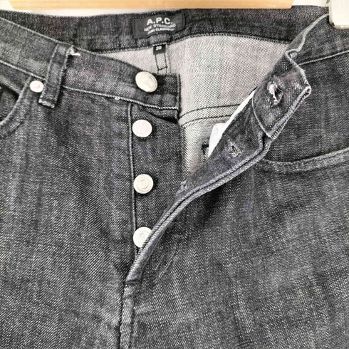アーペーセー A.P.C. ボタンフライデニムパンツ メンズ 30
