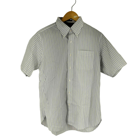 ジェイプレス J.PRESS S/S ストライプボタンダウンシャツ メンズ LL