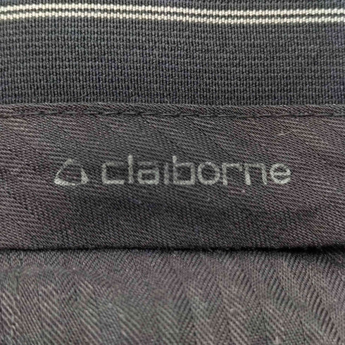 クレイボーン Claiborne 2タック ストライプ柄 スラックパンツ メンズ
