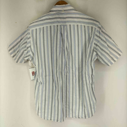 ジェイプレス J.PRESS S/S ストライプボタンダウンシャツ メンズ LL
