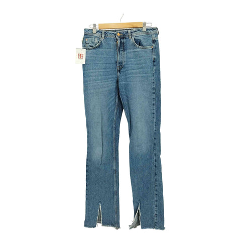 ザラ ZARA Front Slit Flare Jeans フロントスリットフレアジーンズ レディース 40