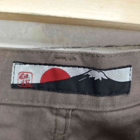 ドロボウニッキ 泥棒日記 和柄 ボタンフライパンツ メンズ US:34-35
