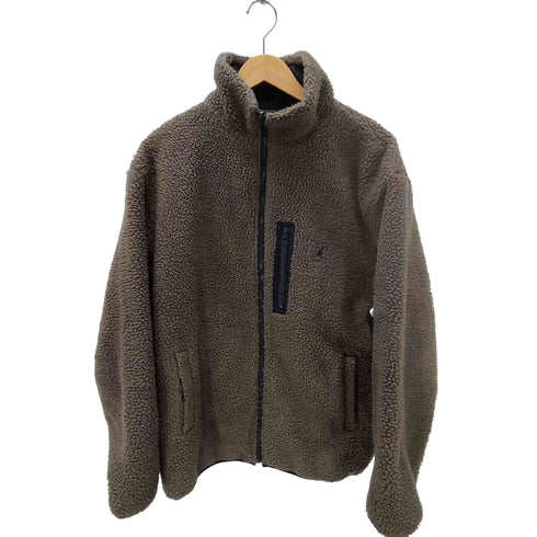 カンゴール KANGOL 別注 オーバーサイズ シープ ボア フリース ジャケット メンズ JPN:L