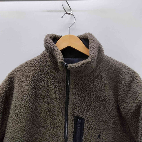 カンゴール KANGOL 別注 オーバーサイズ シープ ボア フリース ジャケット メンズ JPN:L