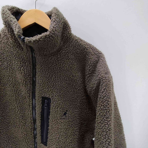カンゴール KANGOL 別注 オーバーサイズ シープ ボア フリース ジャケット メンズ JPN:L