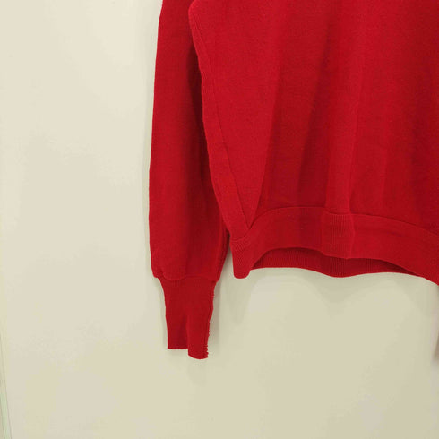 アイゾッド IZOD 90s USA製 ワンポイント 刺繍 Vネック アクリル ニット セーター メンズ import:L