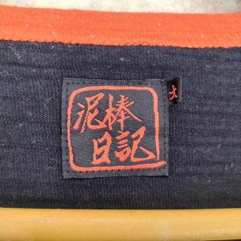 ドロボウニッキ 泥棒日記 Japanese pattern 神輿 クルーネックTシャツ メンズ 大