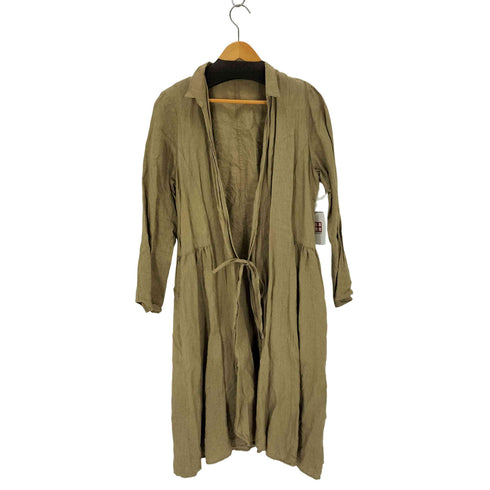 ネストローブ nest Robe リネン100% カシュクールワンピース レディース