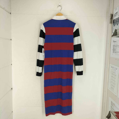 ステューシー Stussy Mix Up RUGBY ラガーシャツワンピース レディース S