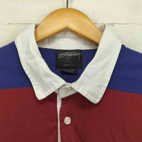 ステューシー Stussy Mix Up RUGBY ラガーシャツワンピース レディース S