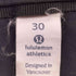 ルルレモンアスレティカ lululemon athletica ストレッチ テーパードパンツ レディース 30