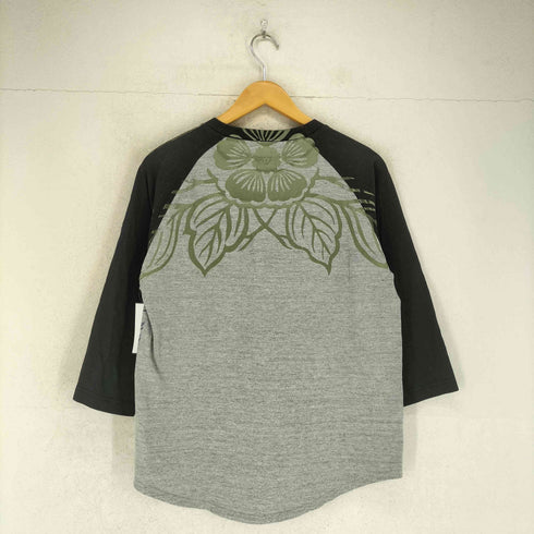ドロボウニッキ 泥棒日記 Japanese pattern ラグランカットソー メンズ 中