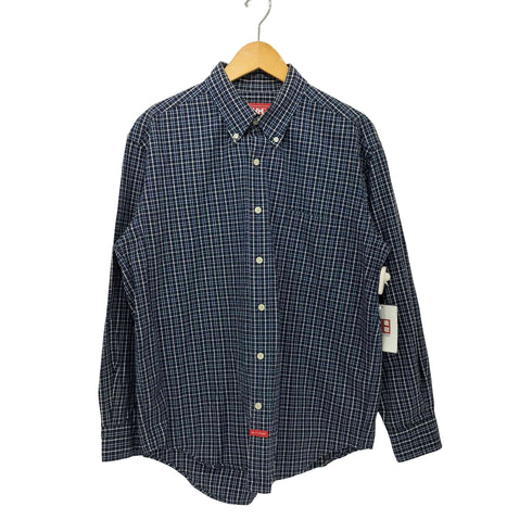 ヘリーハンセン HELLY HANSEN 00s ボックスフィット ボタンダウン チェック シャツ メンズ import:M