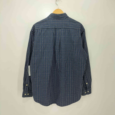 ヘリーハンセン HELLY HANSEN 00s ボックスフィット ボタンダウン チェック シャツ メンズ import:M