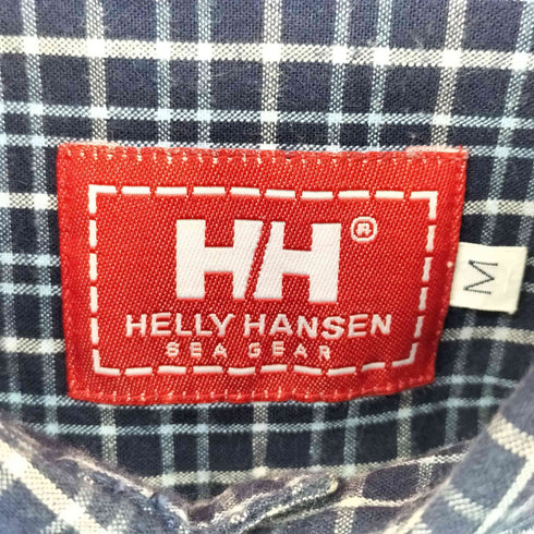 ヘリーハンセン HELLY HANSEN 00s ボックスフィット ボタンダウン チェック シャツ メンズ import:M