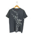 ドロボウニッキ 泥棒日記 Japanese pattern 龍 和柄 プリントクルーネックTシャツ メンズ 大