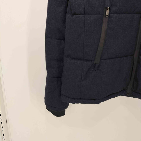 ザラ ZARA フーデッド パファージャケット 中綿 メンズ import:L