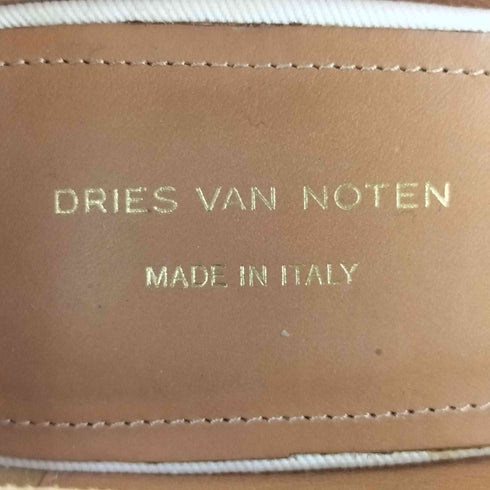 ドリスヴァンノッテン DRIES VAN NOTEN キャンバスヒールパンプス レディース 36