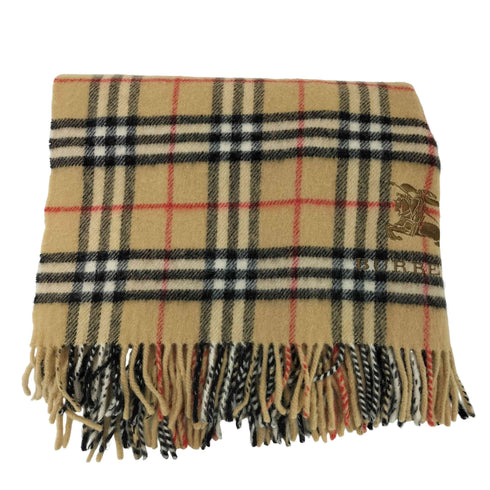バーバリーロンドン BURBERRY LONDON ノバチェック ウール100 マフラー メンズ